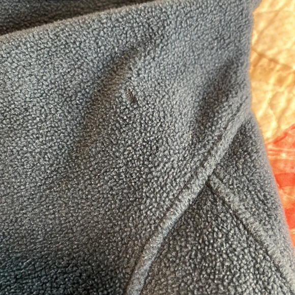 Columbia Zip-up Fleece Navy Blue Women SzL - Picture 6 of 8